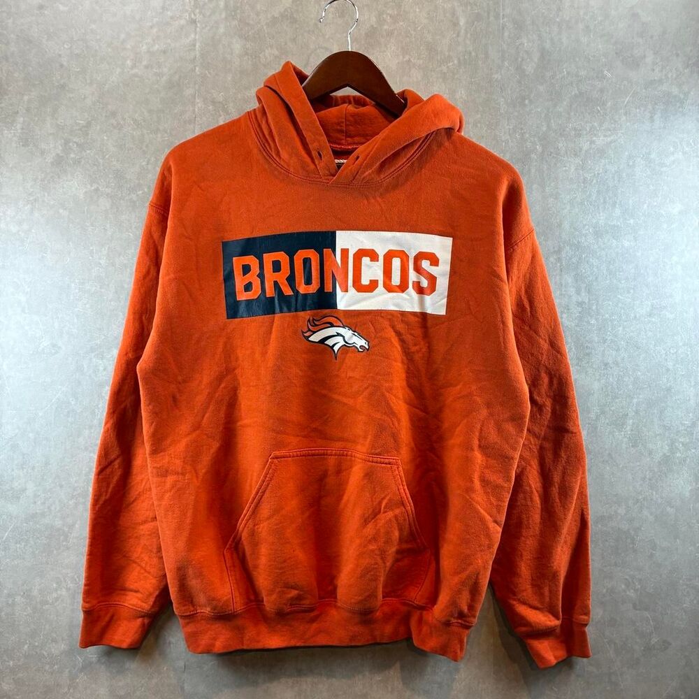 Nfl Men's Orange Hoodie